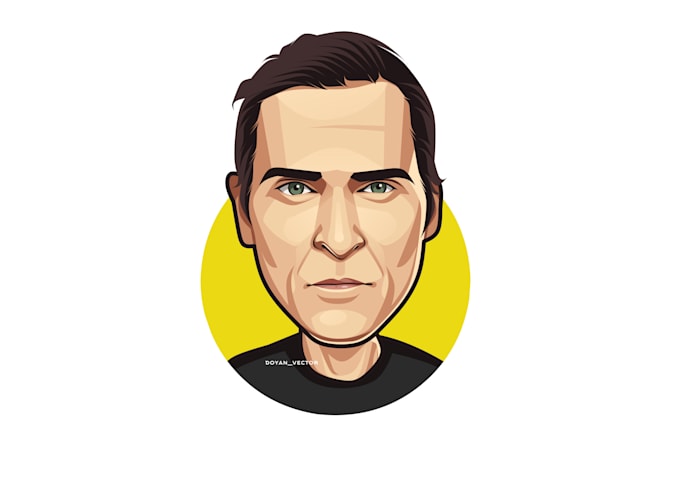 draw big head cartoon caricature for avatar from your photo