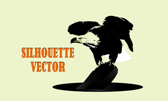 create silhouette vector or stencil art from an image