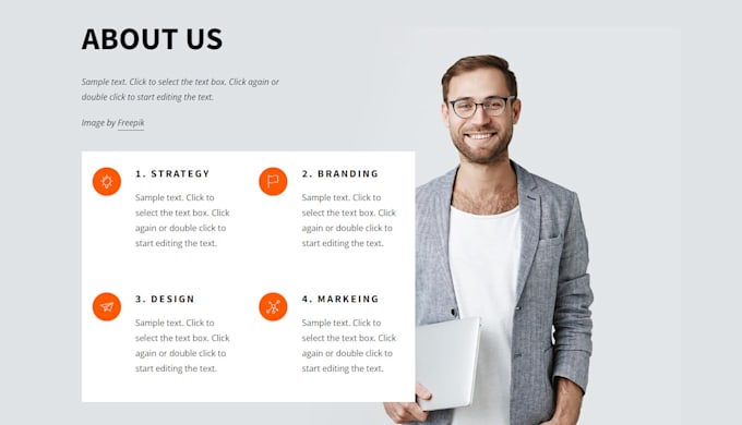 Convert any prototype to html css for you by Rayane_bouslah | Fiverr