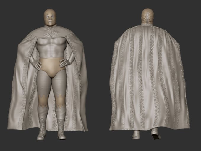 sculpt high quality 3d model for 3d printing