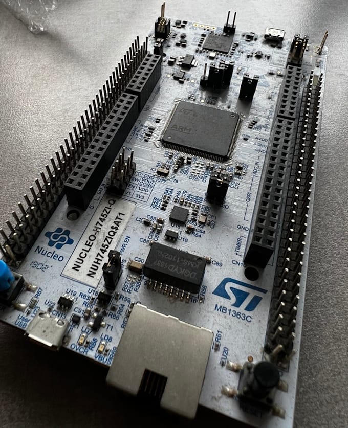 Embedded firmware development for esp32, stm32 and nordic controllers