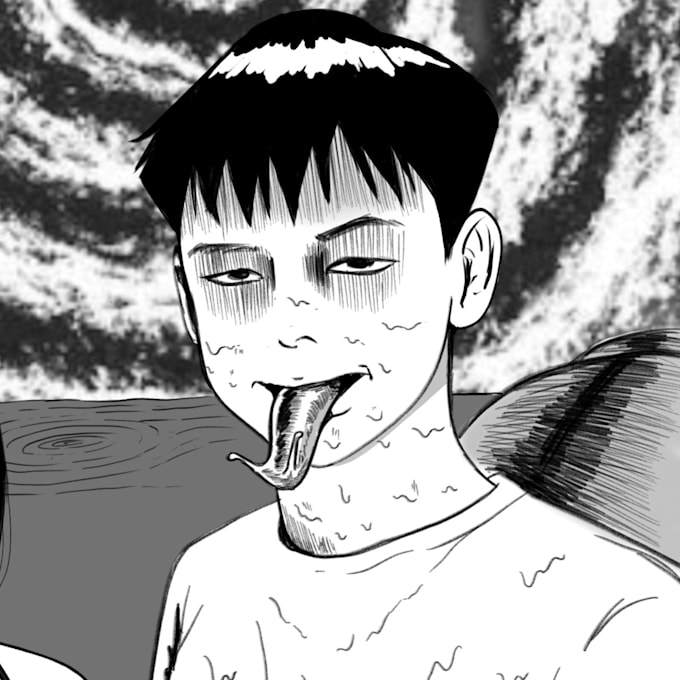 draw you as a junji ito character
