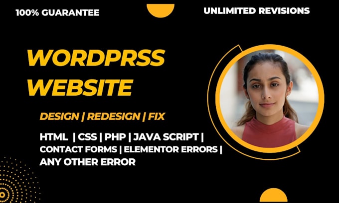 build, design, redesign, develop, update, clone, or customize wordpress website