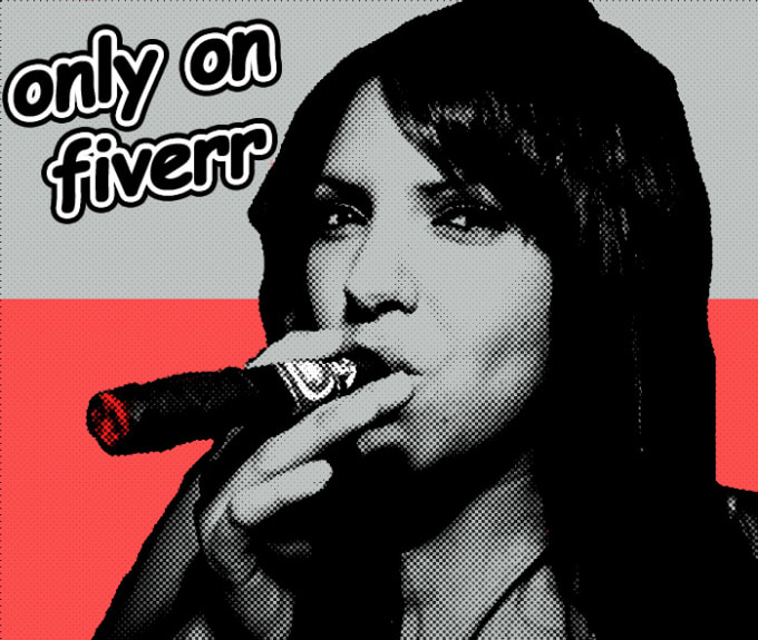 Convert your photo to a professional pop art poster by Drazzzv Fiverr