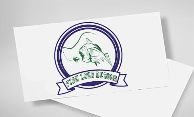 super experience fish logo with my creative thinking