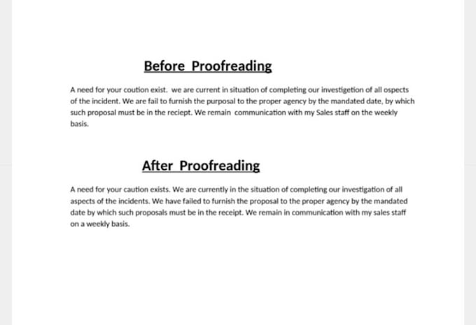 Provide fast and accurate proofreading and editing services by Sheygoon ...