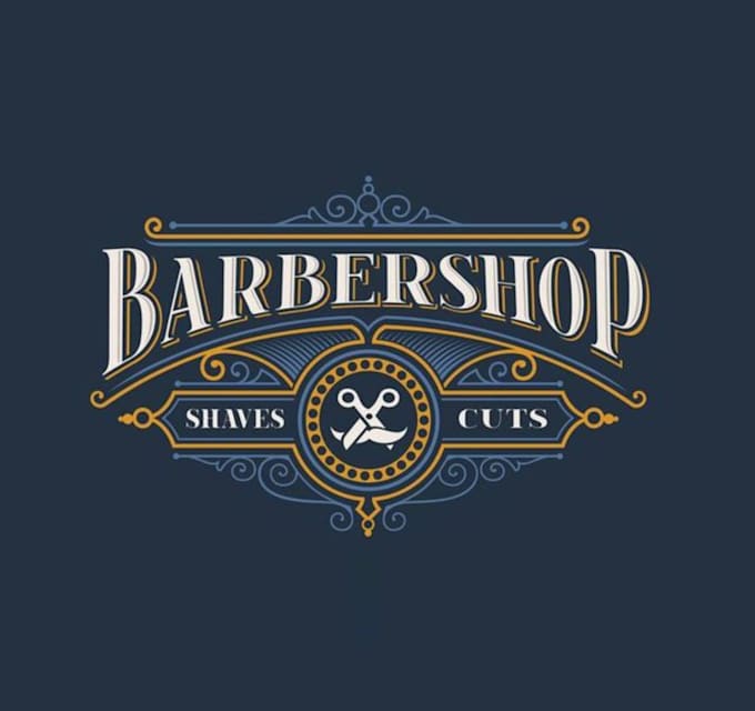 creative unique salon logo with my own creative thinking
