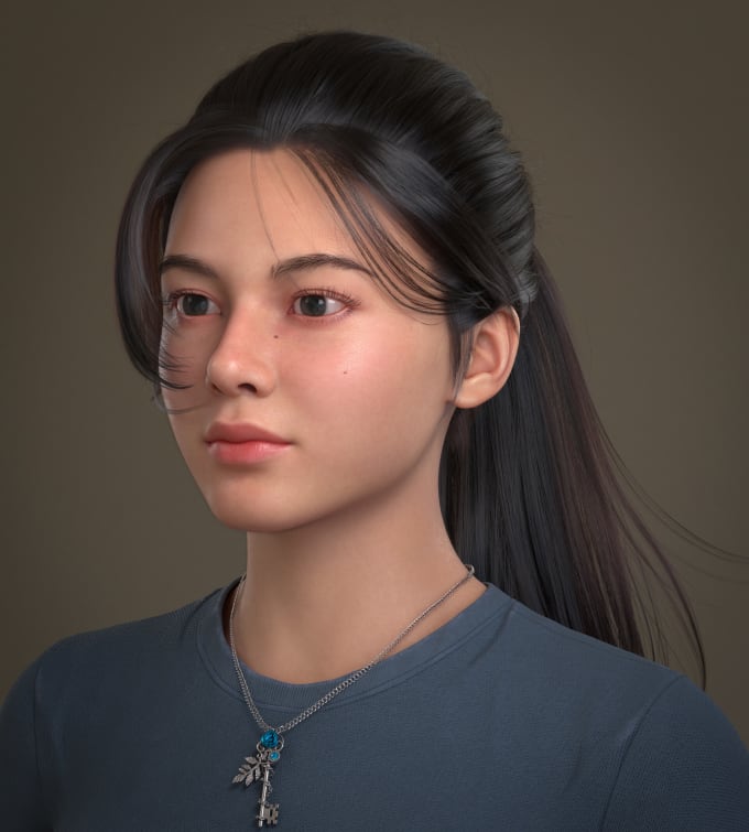Create 3d Hyper Cgi Realistic Character 3d Character Modeling 3d Nft Character By