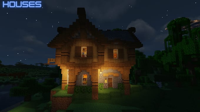 build any survival and creative structure in minecraft java and bedrock