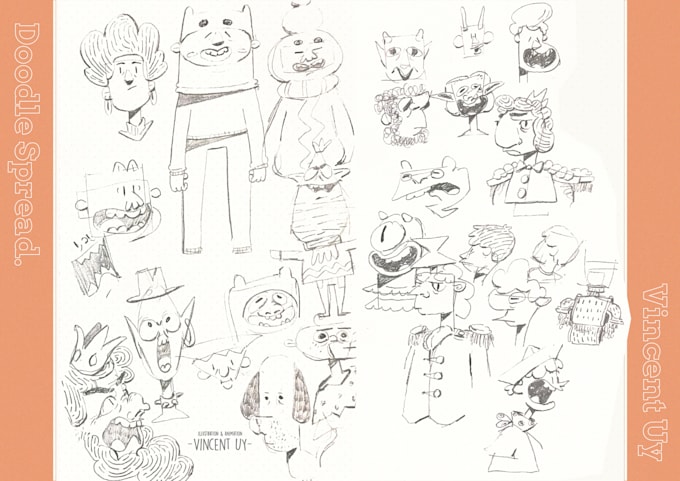 create a fun little doodle spread