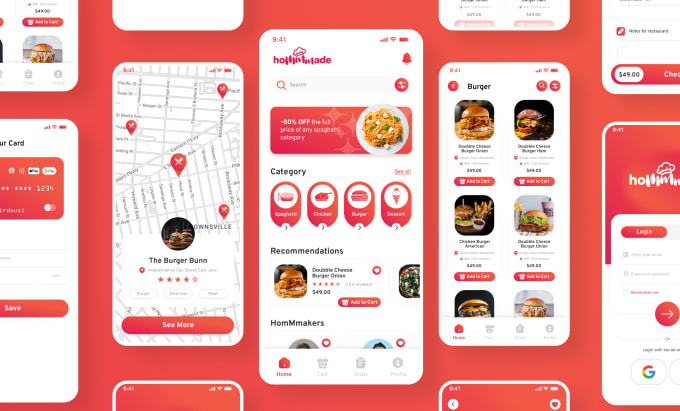 do mobile app UI UX design with figma or adobe xd for android or IOS