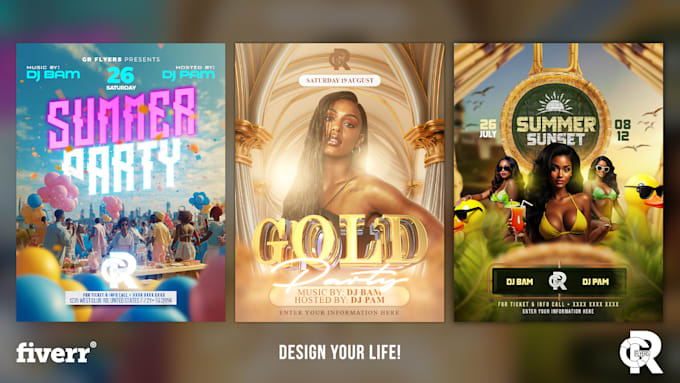 do your event flyer design
