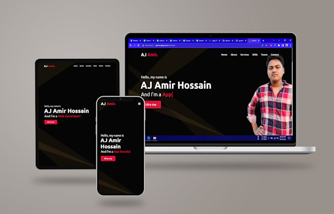 convert PSD jpg png xd figma to HTML with full responsive