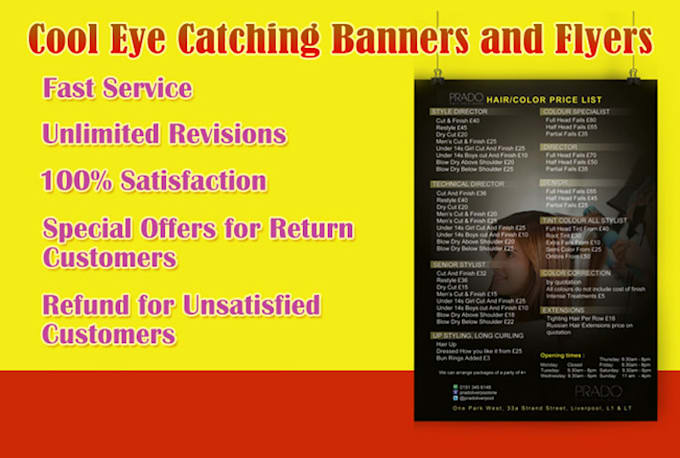 design eye catching flyers