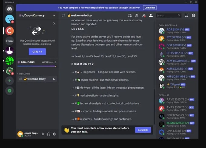 Be your discord moderator, community manager, discord manager,telegram ...