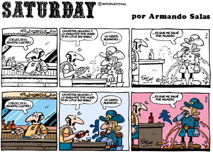 color comicstrips and comic pages