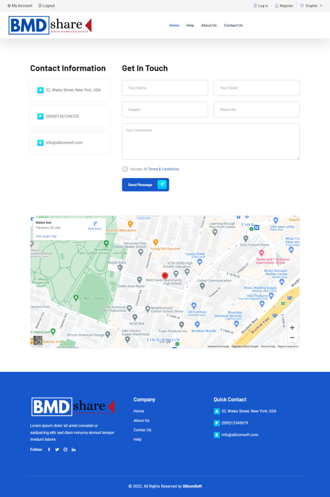 Develop responsive website with admin panel in html, css, php, mysql by ... image.