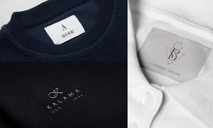 make modern minimalist line art monogram clothing luxury business logo design