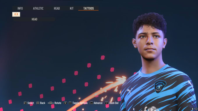 create FIFA 22 or 23 game face of your favourite player