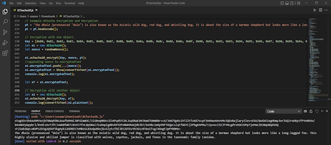 do cryptography tasks and projects