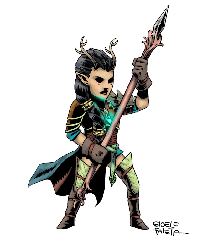 draw your dnd rpg character in darkest dungeon style