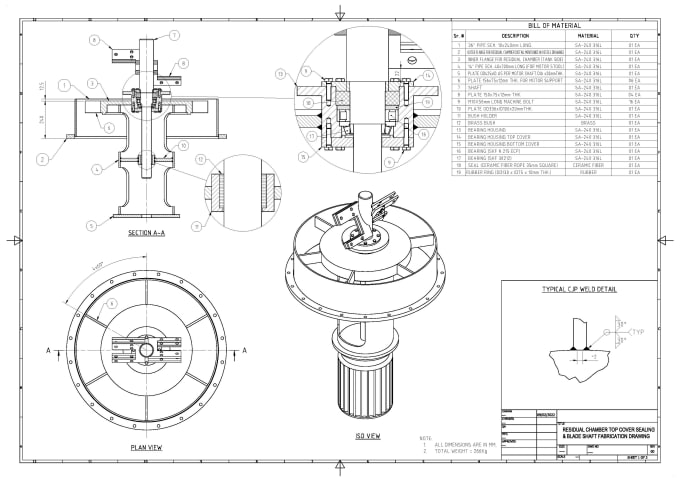 create any 3d model and 2d drawing with solidworks and inventor