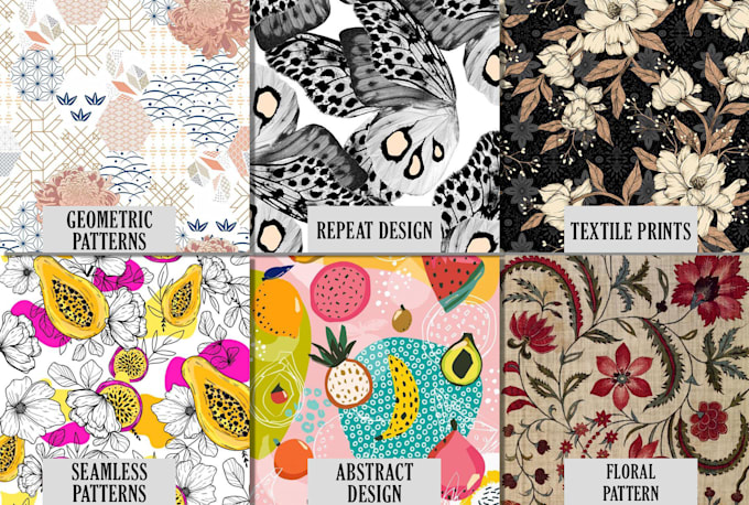 design seamless pattern, floral pattern, and geometric pattern design