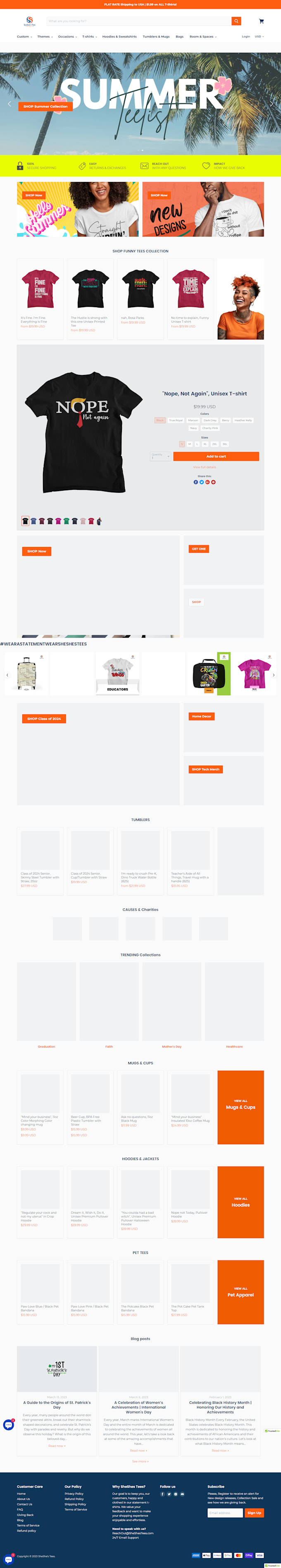 create shopify print on demand store with printful printify
