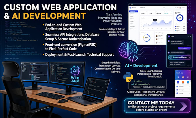 be your php laravel developer for web app development