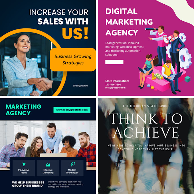 design creative social media images