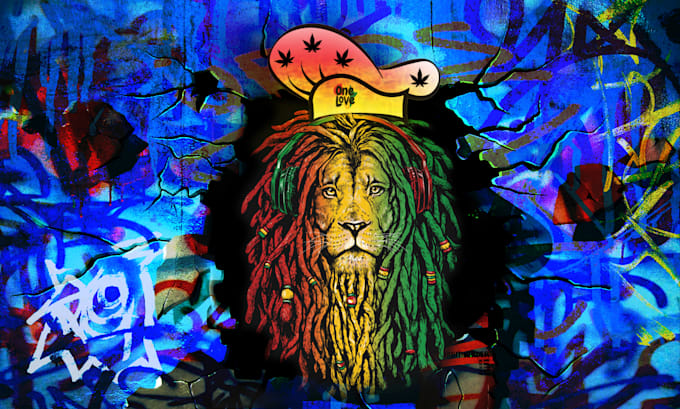 illustrate amazing custom graffiti, wall arts or murals