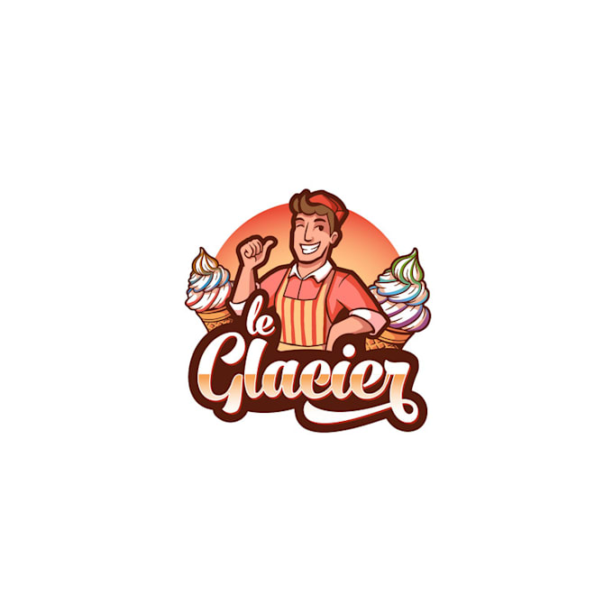 design bar laitier logo