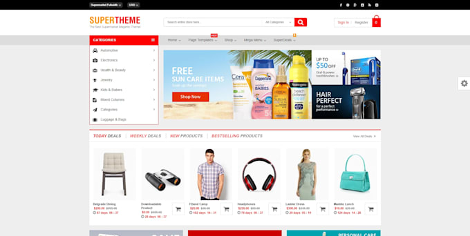 create magento online ecommerce store shop to sell online