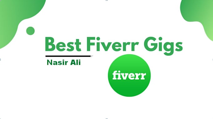 create gigs for you on fiver aswel on other platforms