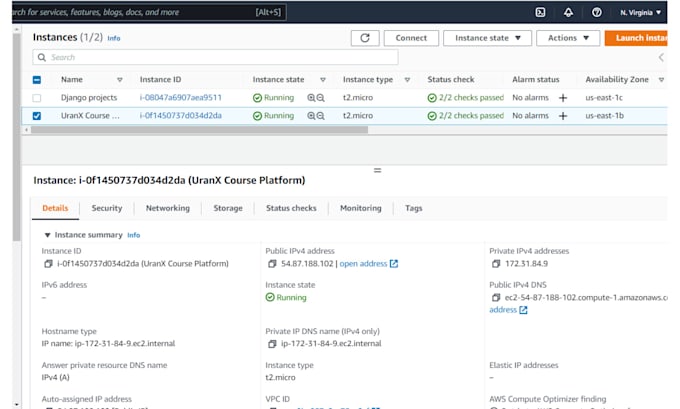 setup aws ec2, azure, google cloud and do linux digital ocean devops consultancy