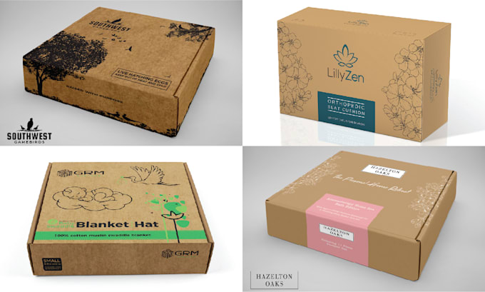 do kraft box, amazon custom product packaging design, etc