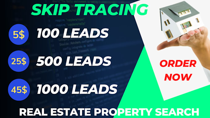 do bulk skip tracing lead generation