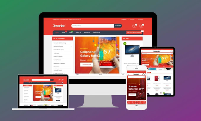 create an ecommerce wordpress website, or online store using woocommerce