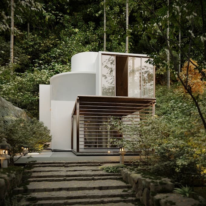 3d model and do photorealistic renders in revit skecthup and lumion