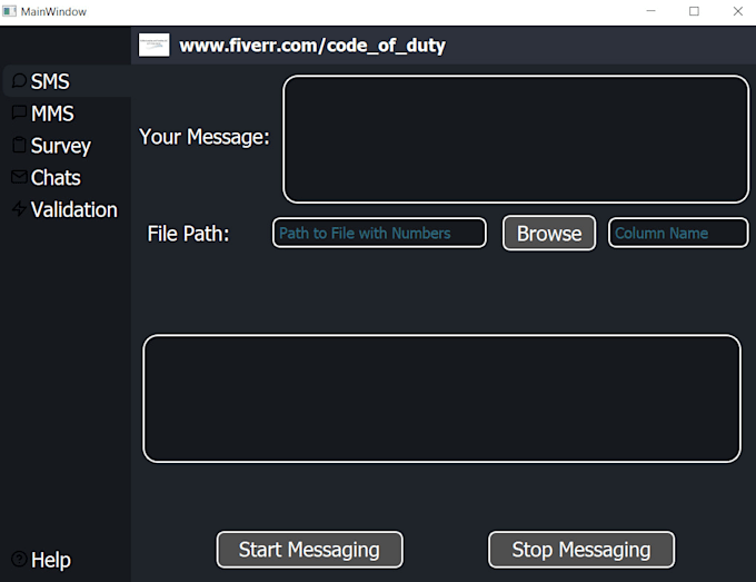 create decent windows application and python software