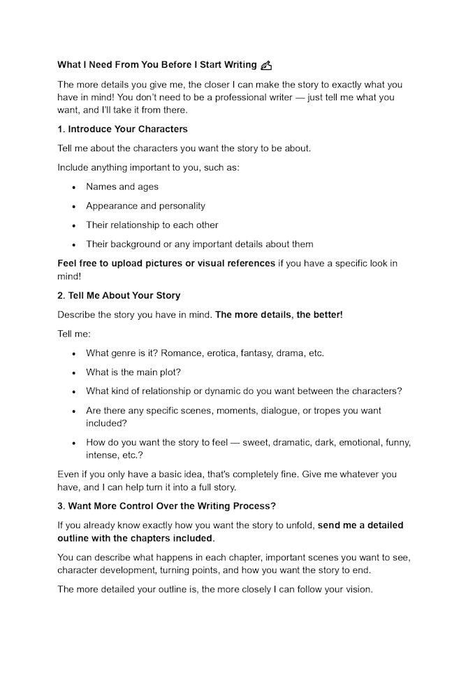 write personalized stories for you