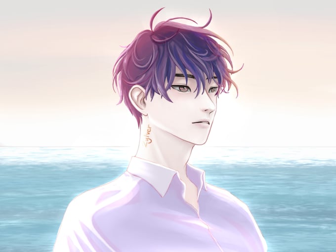 Draw anime , bl , bara ,nsfw by Oopkung Fiverr
