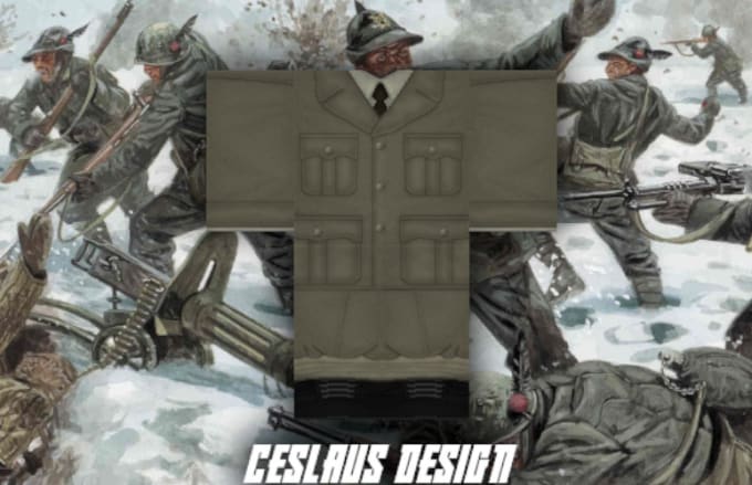 Design A High Quality Roblox Military Uniform For You By Cesartt Fiverr 