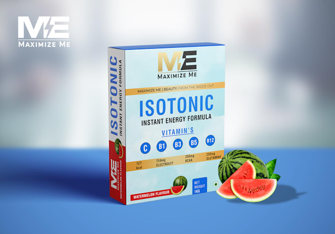 make professional supplement product packaging and mockup