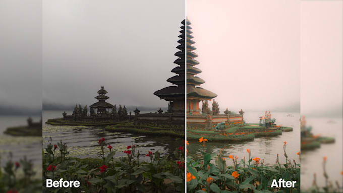 professionally colour grade and edit your photos