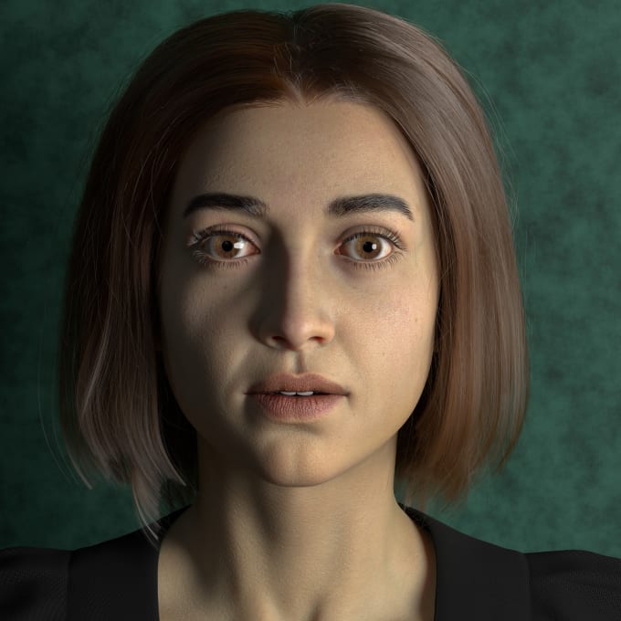 Create 3d Photorealistic Character Hyper Cgi Character For Game And Animation By Sodixmayiah