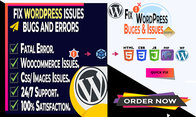 fix wordpress, contact form and woocommerce bug