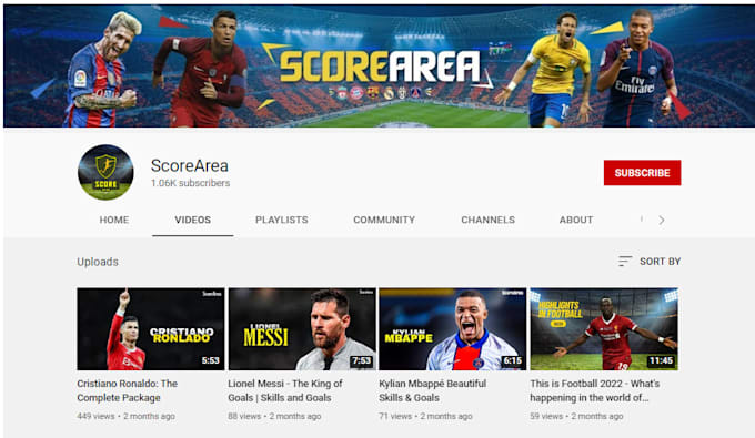 create and setup youtube channel with logo, banner, and SEO