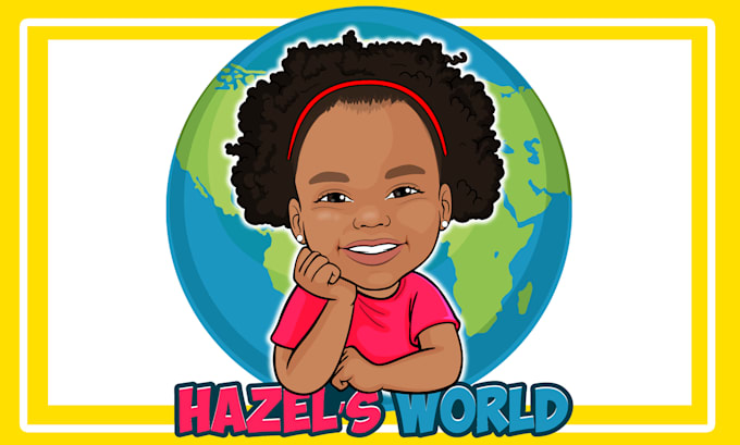 design funny cartoon portrait, custom personalized logo, avatar