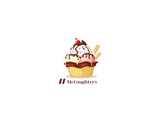 provide ice cream, chocolate, sweets, treat candy logo